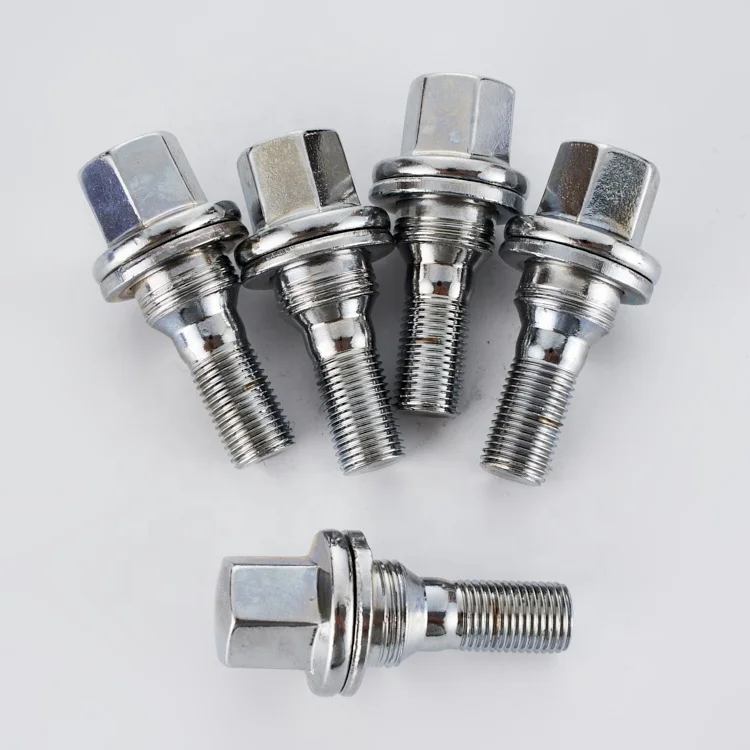 Factory hot selling  OEM 540567 M12*1.25 alloy steel with pad screw car hub bolt zx wheel bolt and nut  for peugeot wheel bolts