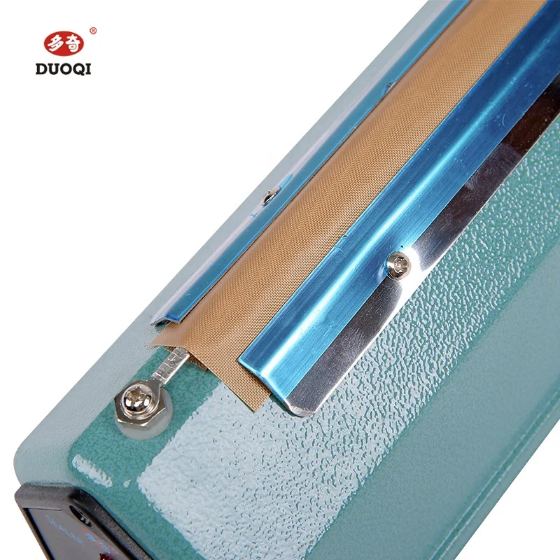 DUOQI SF-200I manual control hand sealing packing machine iron portable hand held impulse heat handy sealer