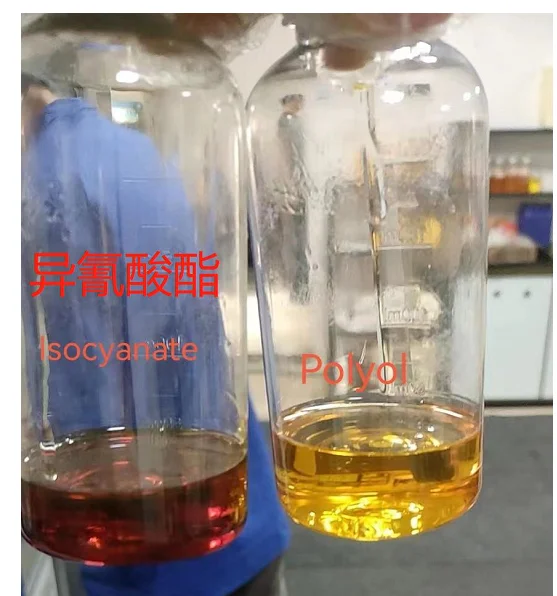 High performance formulated polyol for pipe line injection foam