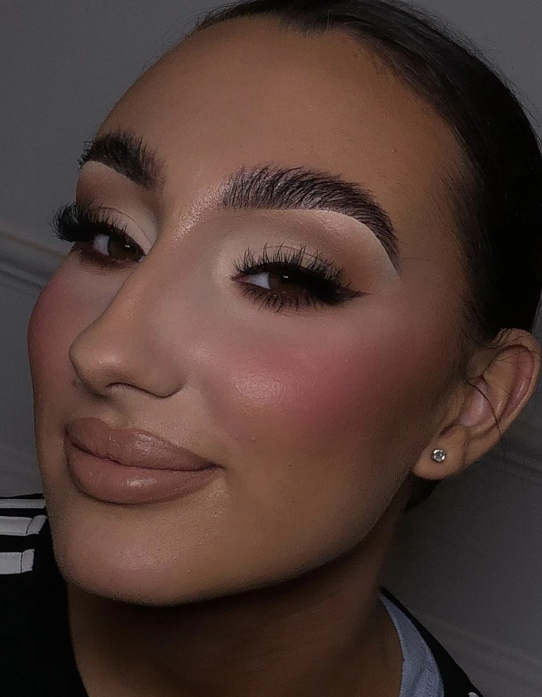 Popular face makeup custom heart shaped tube soft pinch liquid blush private label