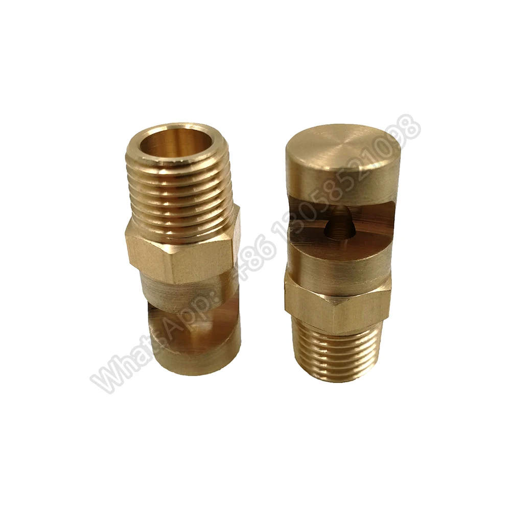 FY  Brass flat fan nozzle, deflection plate cleaning nozzle, wide Angle flat fan nozzle