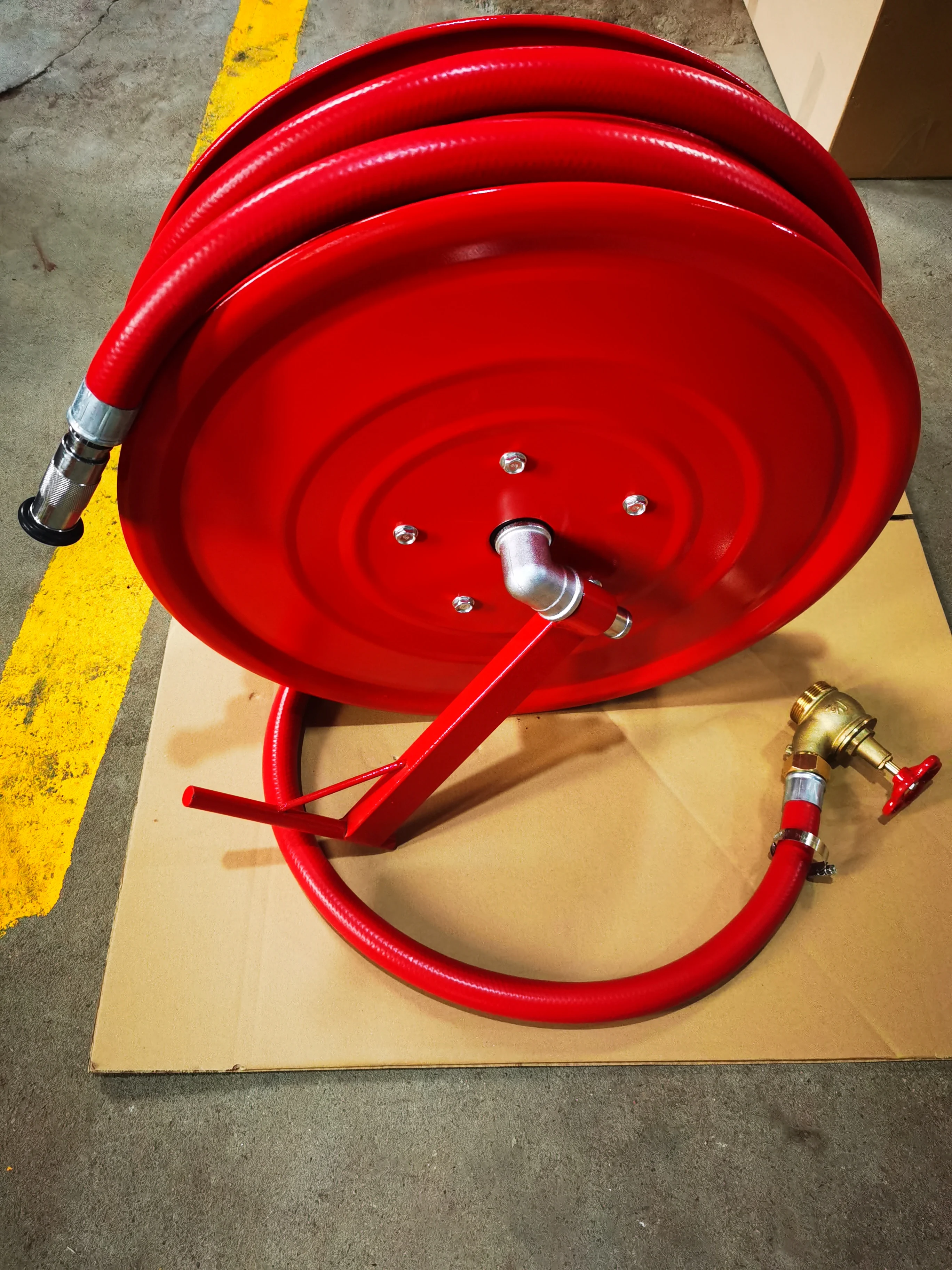 2021 hotsale Reliable Supply For rubber fire extinguisher hose reel fire resistant Cabinet