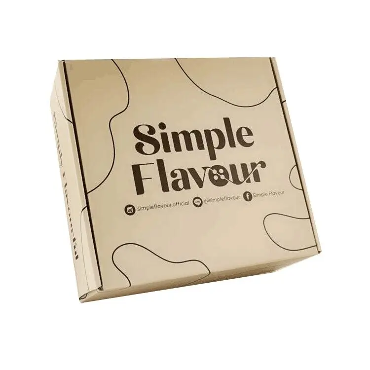 Custom Reusable Eco Friendly Craft Packaging Supplies Shoe Wig Hair Shipping Mailing Gift Postal Cardboard Box with Logo