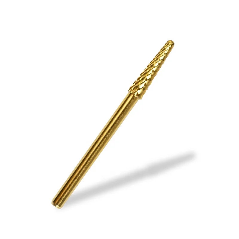 3/32 Inch Drill Bits Sets Nail Drill Bits Safety Electric Manicure Tungsten Carbide 1 Pc/tube CE ROHS FCC T/T Fine/medium/coarse