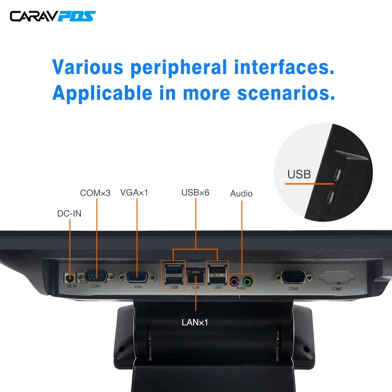 Pos payment machine J1900/4G/64G with 58mm/80mm printer card reader cash drawer barcode scanner tablet pos system