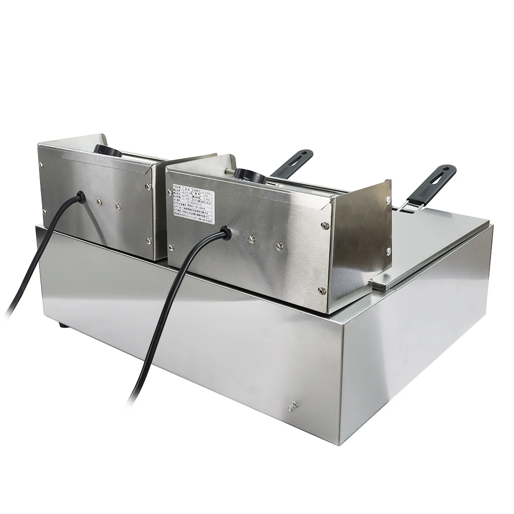 Big Sale Commercial Stainless Steel Restaurant Automatic Electric Deep Oil Fryer for Fried Chicken