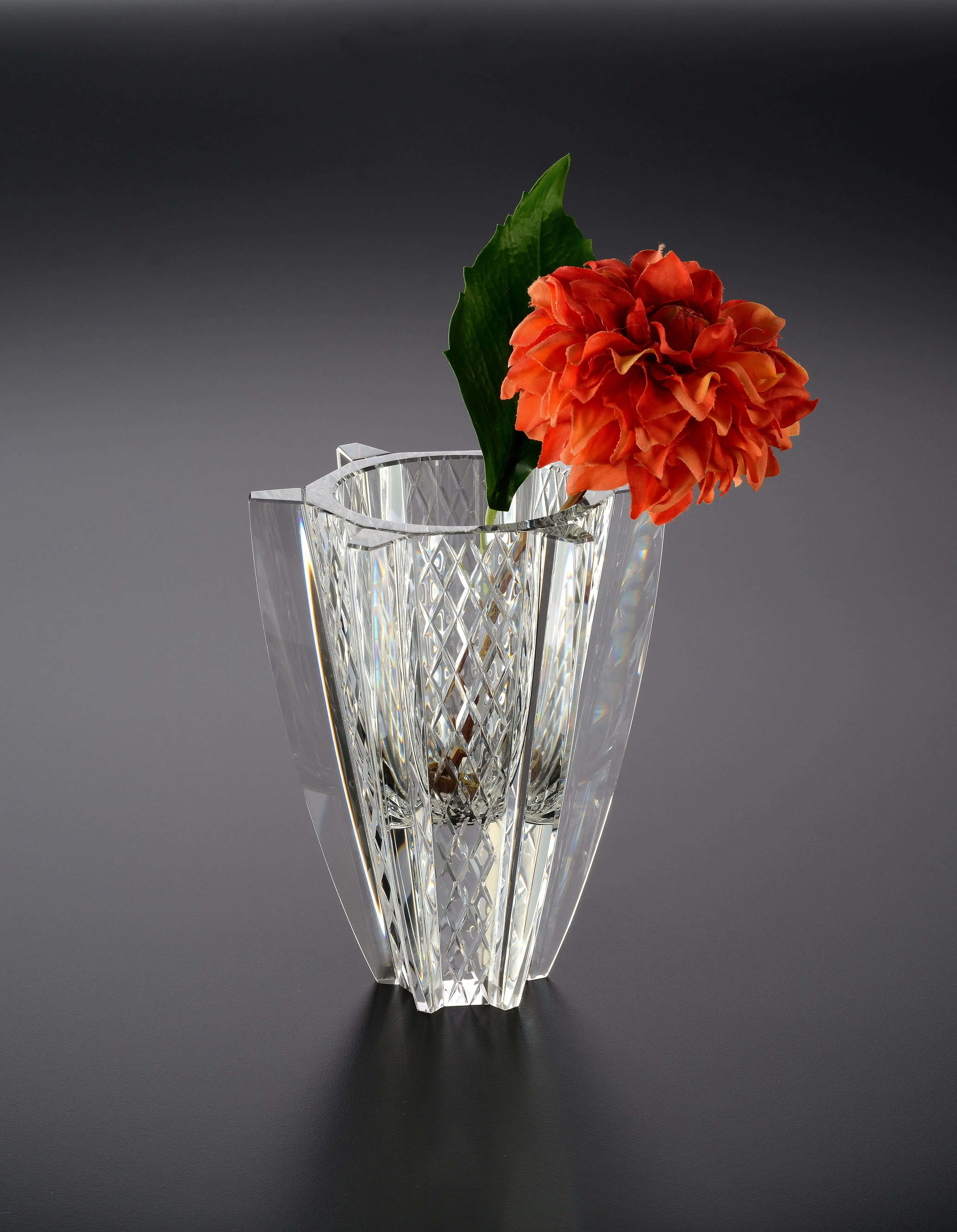 wholesale Nordic Vase small clear crystal flower vase gift for home decoration