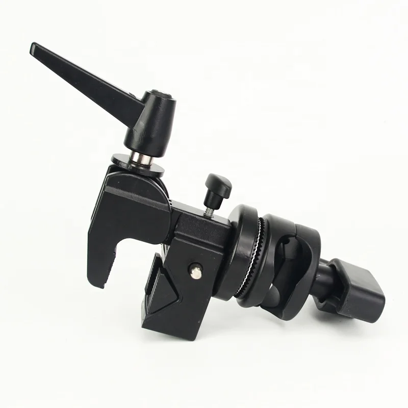 Photography Studio Grip Gobo Head with Super Clamp for Light Modifiers Flag Scrim Cutter