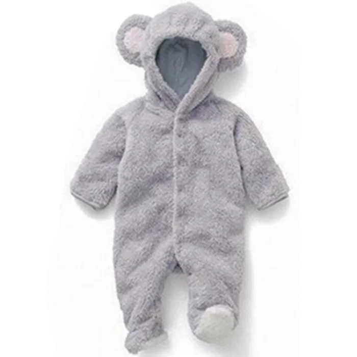 
Solid Color Cartoon Winter Toddler Baby Set Infant Baby Sleep Pajamas Baby Kids Wear 