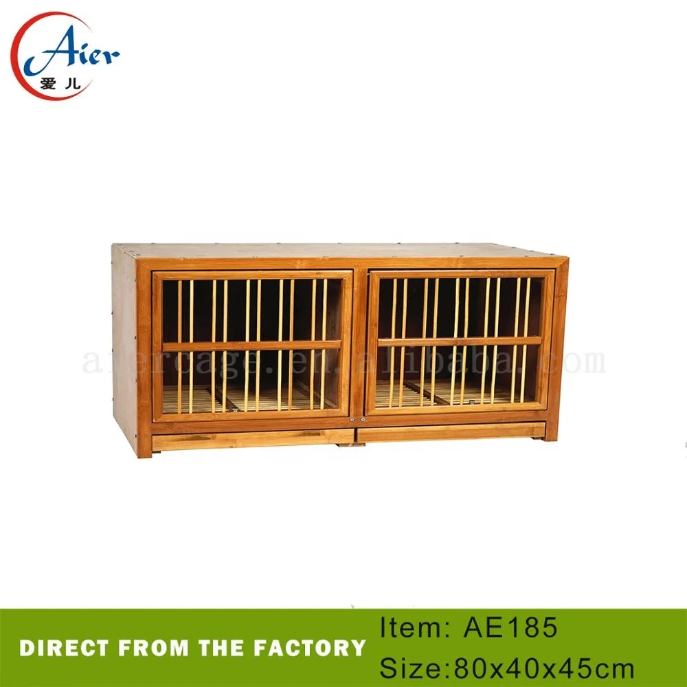 Wooden Foldable Pigeon transport cage breeding cage with 5 Different Sizes