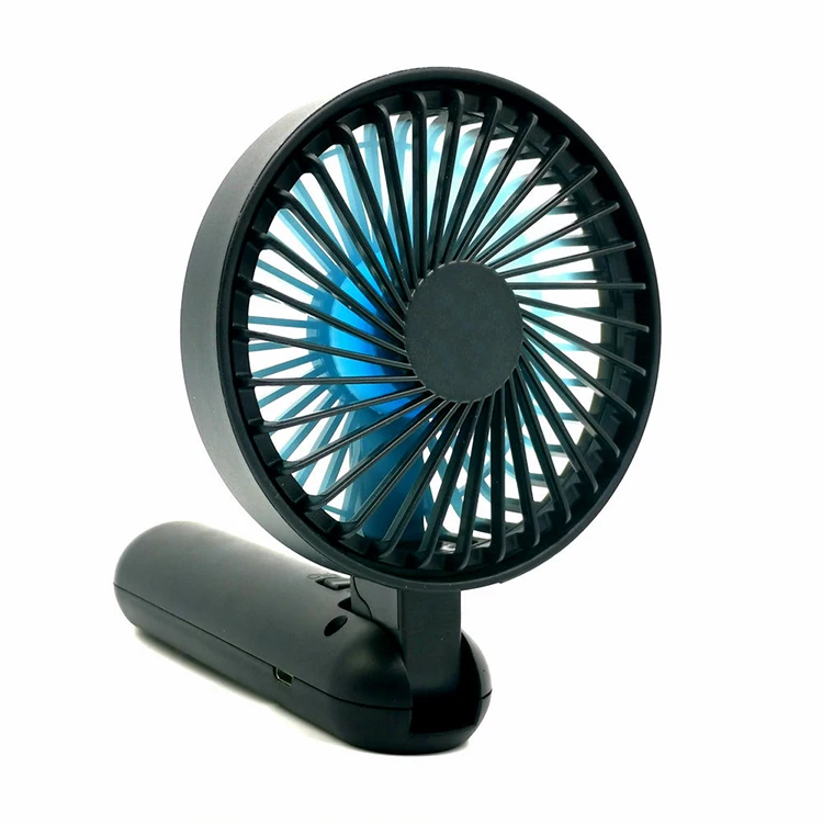 
2021 New Design Custom Logo USB Small Fan Buy Personal Portable Mini Handheld Fan With Led Color Light 
