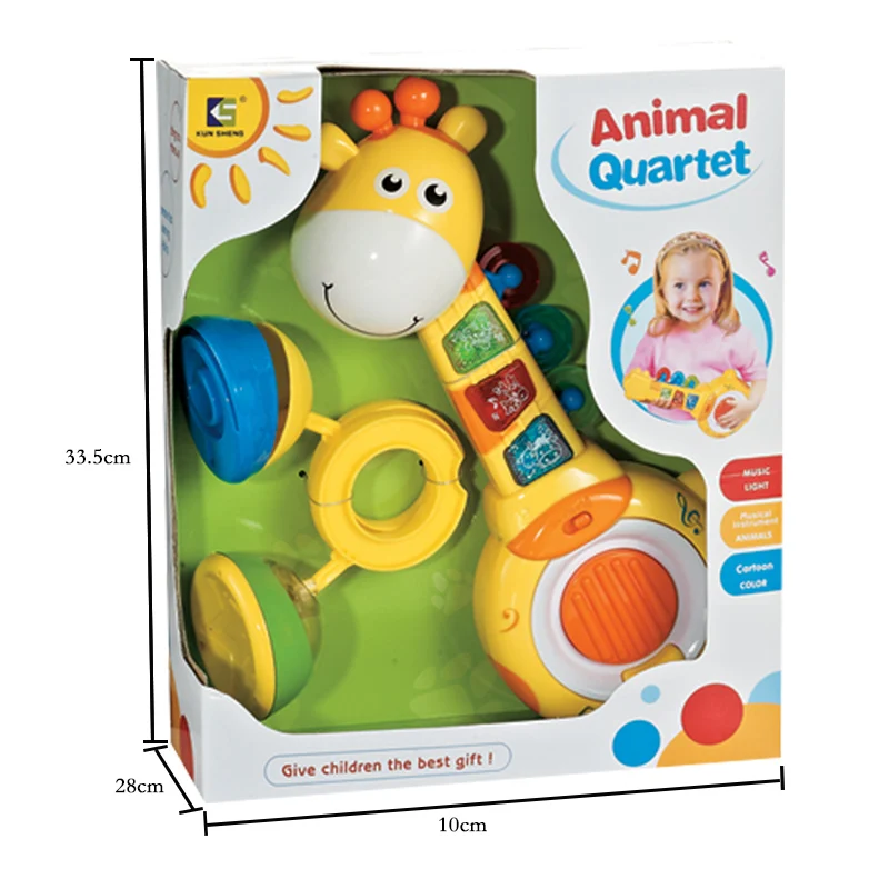 Hot selling educational plastic music electric early education toys for children
