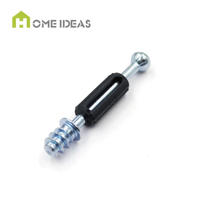 High Quality Hardware Connector Cam Lock Screw Plastic Screw Dowels Furniture Fasteners For Cabinet