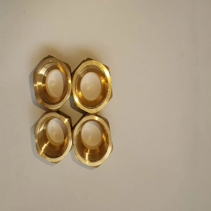 
High quality hexagon Brass air conditioner flare Fitting nut 