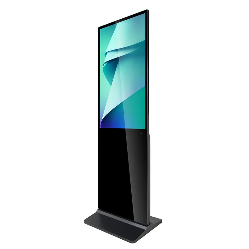 55 Inch Indoor HD LCD Screen Landing Vertical Advertising Machine Android Network Touch Manufacturers