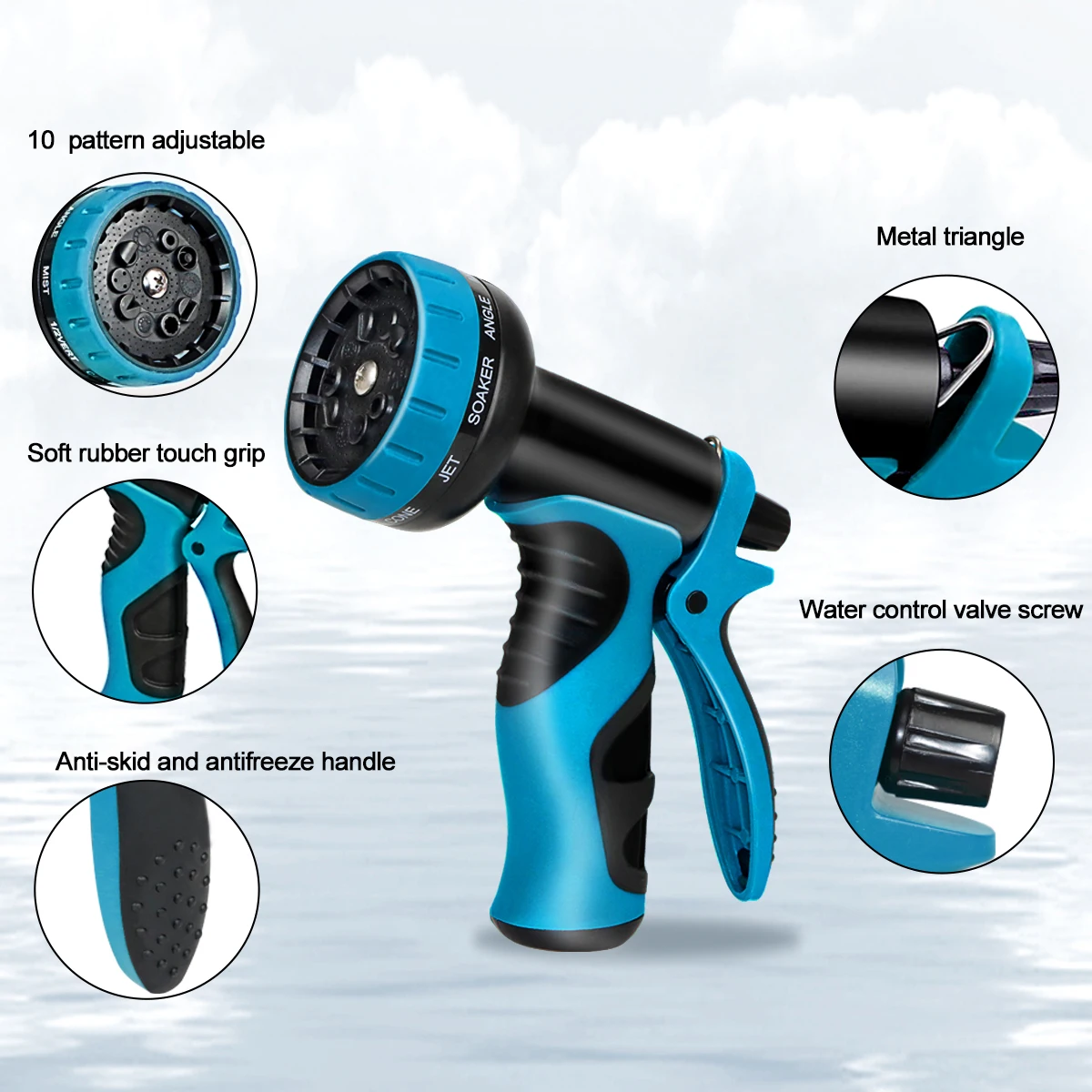 Panic Buying Rapid Expansion High Temperature Water Pipe Easy To Carry Retractable Garden Hose