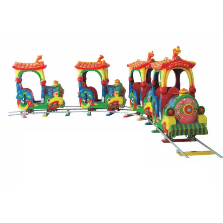 Kid Track Kiddy Tren Navidad Tourism Amusement Set Carousels Park Kids Train Ride