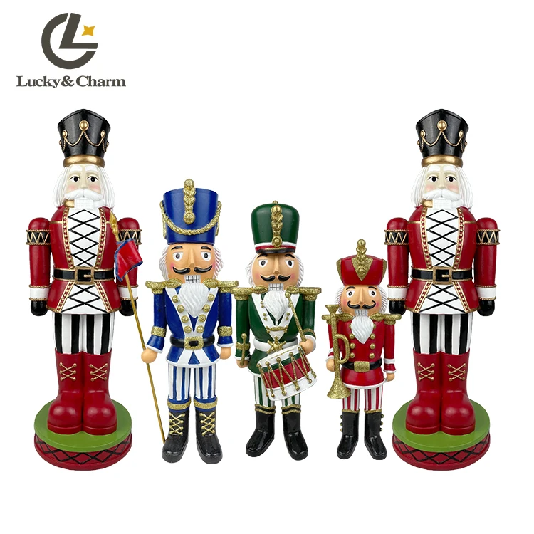 New Creative European American Style Desktop Decoration Christmas Dolls Nutcracker Soldier