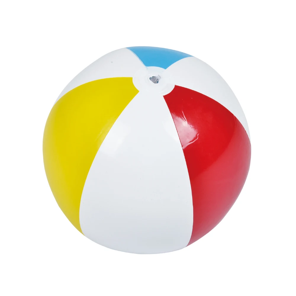 Colorful Small Sports Balls PVC Inflatable Vinyl ball wholesale beach ball