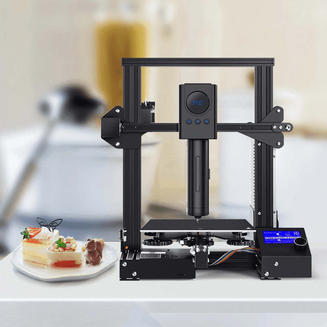 3D-принтер для печати шоколадных изделий печенья конфет тортов пищевых продуктов