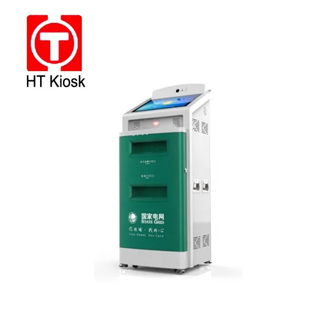 1719 inch OEM ODM self service terminal machine Car insurance bill payment kiosk vending card reader atm multifunction