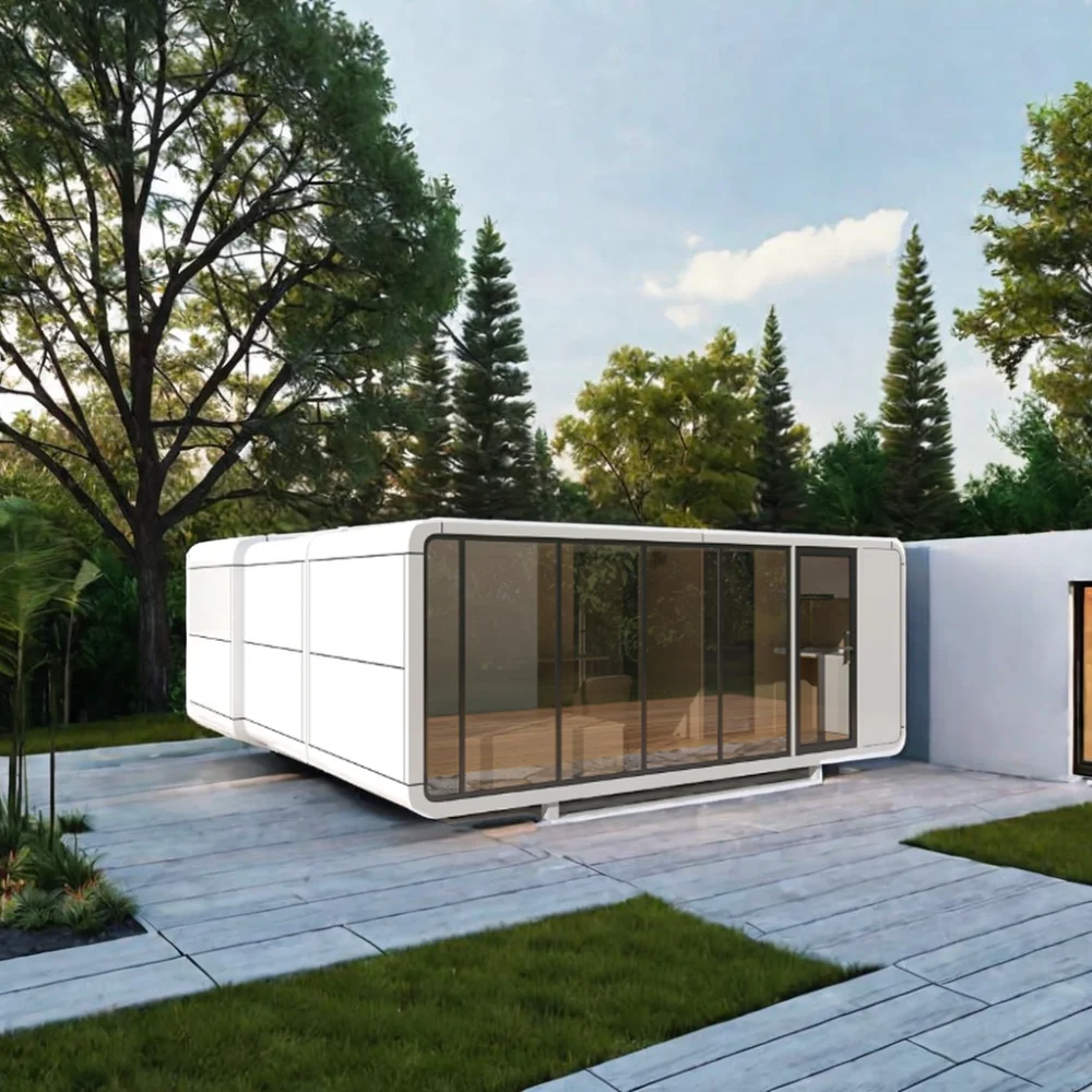 Extendable Granny Flat House stay tiny house family type living container house Prefabricated Mobile Homes
