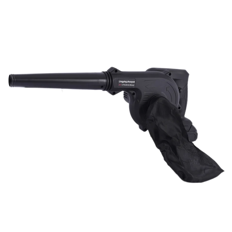 21v leaf blower cordless with battery with vacuum bag high pressure