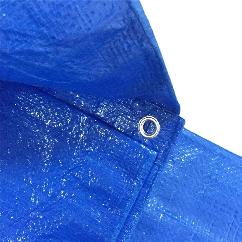 Polyethylene Waterproof Tarpaulin PE Woven Textile Industry Coated Rohs Industry Covers 100% New Material Medium Weight 120gsm