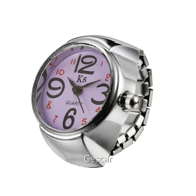 Hot Sale Waterproof Ring Watch Creative Fashion Stainless Steel Quartz Ring Watch Stlyish Gift Finger Ring Watch
