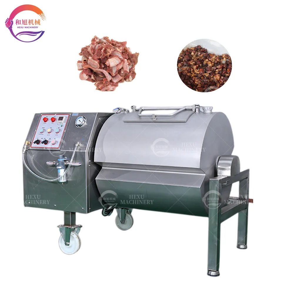 Industrial Vacuum Tumbler Pork Mixing Machine Beef Vacuum Roll Kneading Machine Vacuum Meat Mix Marinate Machine