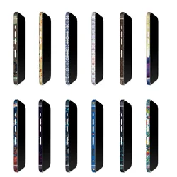 Customize mobile skin for iphone 14 13 12 11 mini pro max frame sticker 3M waterproof anti-scratch material