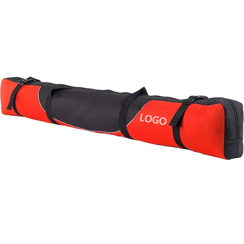 Custom Logo Polyester Padded Ski Bags Waterproof Ski Accessories Storage Bag Snow Board Carry Protective Totebags Snowboard Bags