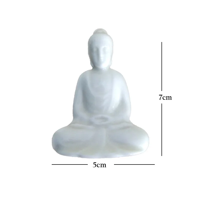 Bamboo Lotus Buddha Aromatherapy Yoga Glass smoke Waterfall Backflow Incense Stick Holder Incense Cone Burner