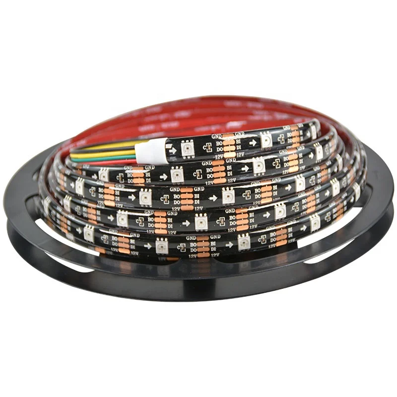 Светодиодная Пиксельная лента 5050SMD GS8208 WS2815 водонепроницаемая 12 В