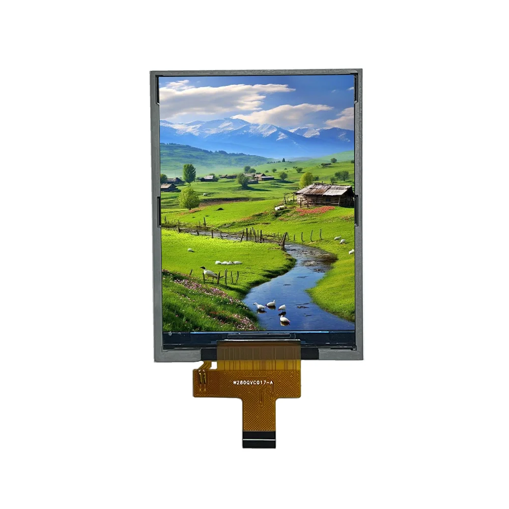 2.8 inch TFT LCD Screen 240x320 RGB Color 300 Luminance ST7789V Custom LCD Module Display
