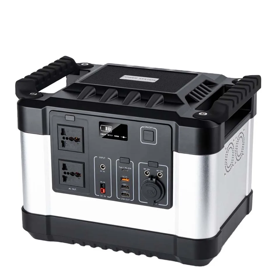 OEM portable generator power station lithium batterie 1000w 2000w outdoor power station