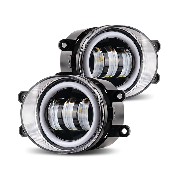 3inch 30w angel eyes fog lamp for Corolla Camry Prius Yaris Led fog/driving lights