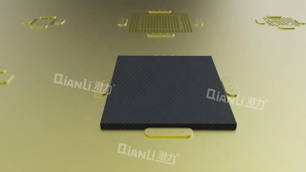 QianLi Tool Plus Original 2D gold square hole stencil for Phone BGA reballing