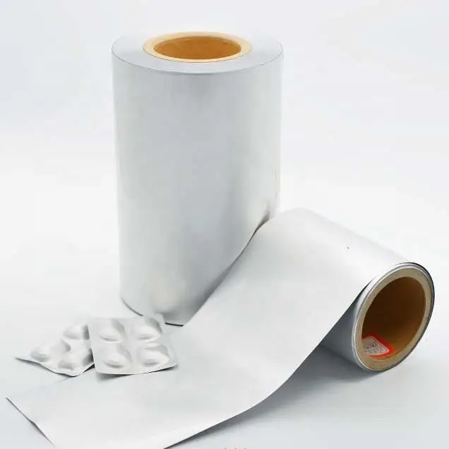 Pharmaceutical Packing Aluminum Blister Medical Foil With Alu Alu Foil For Pills Tablets