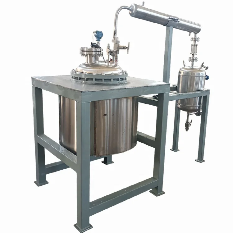 Borui 500L Electric Heating Liquid Mixing Tank Reactor with Agitator
