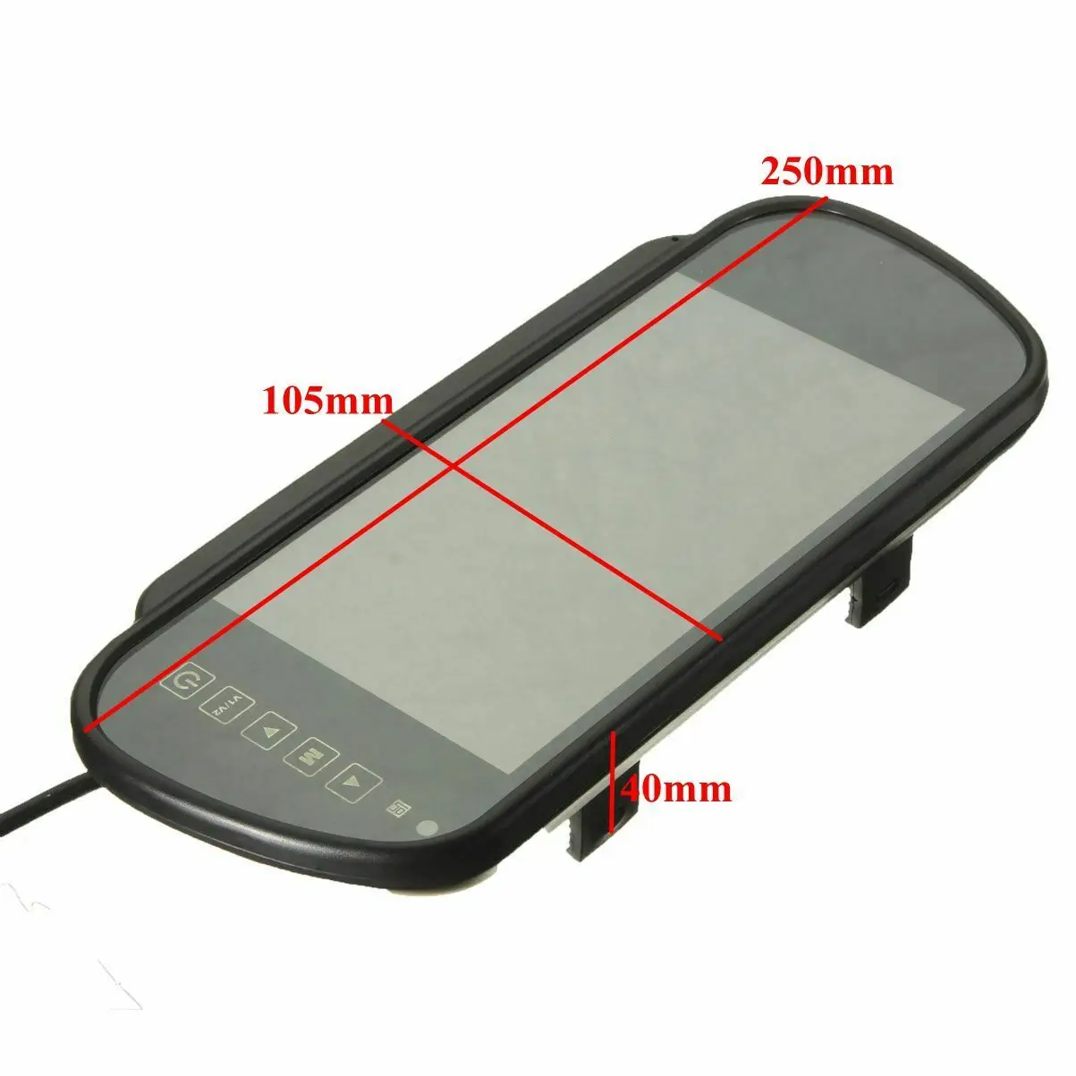 
iPoster hot-selling Reverse Camera & Parking Sensors Kit With 2 in 1 LCD TFT - LCD 7 Inch Mirror Monitor Screen 