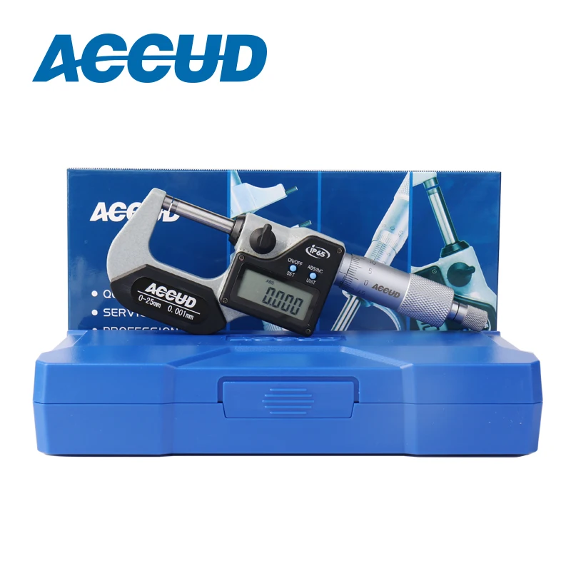 
ACCUD High quality Best Selling IP65 Digital Outside Micrometer Manufacturer 
