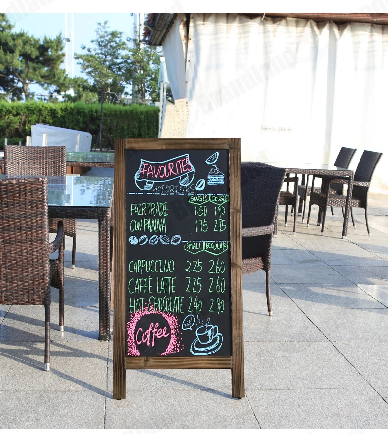 Custom Size Double-sided Magnetic A-type bracket board can be moved home  drawing board handwritten