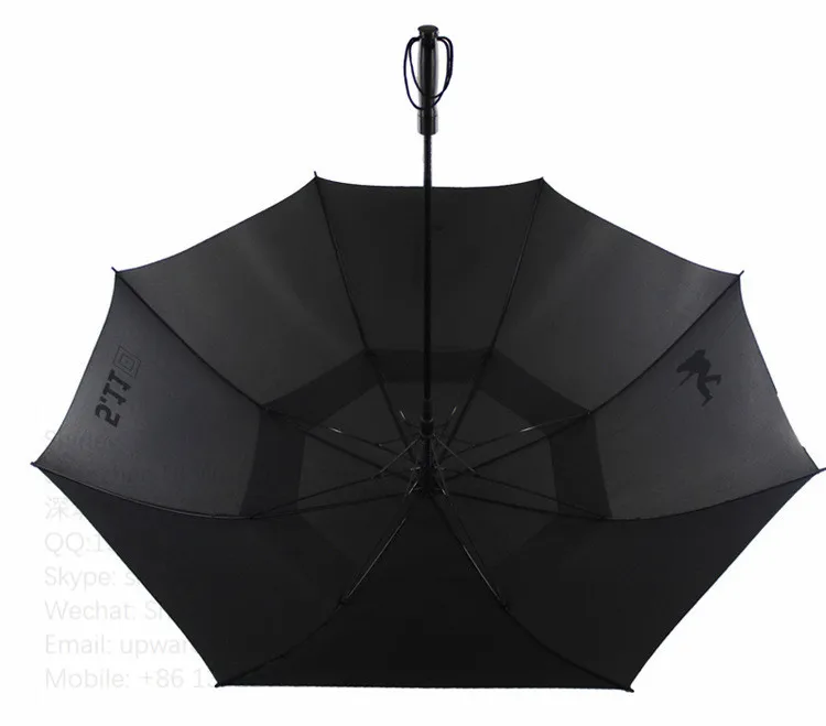 Personalized umbrellas commercial double canopy umbrellas with logo prints custom golf umbrella