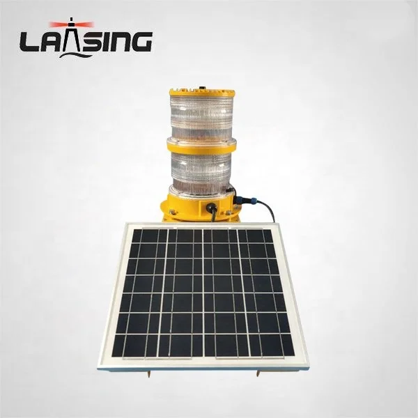 TY2AS Solar Powered Medium Intensity Obstruction Light,aviation obstruction,solar aviation lamp