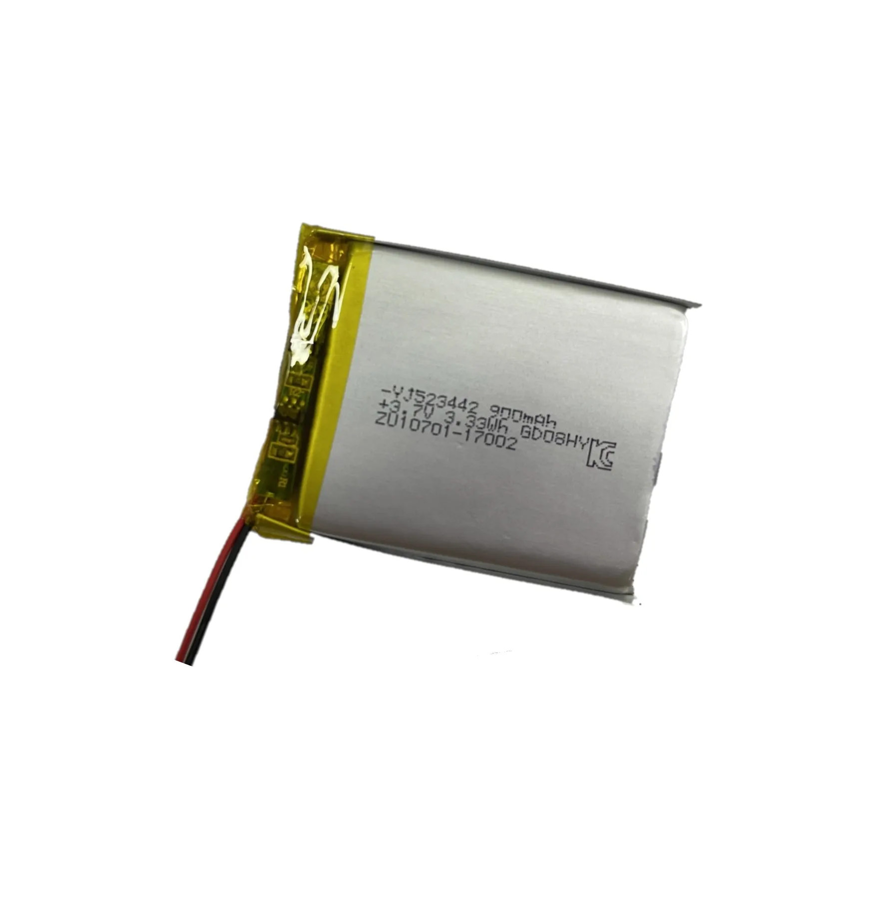 Li-po battery 3.7V 523442 900mAh  lithium ion battery for Handle Medical Device