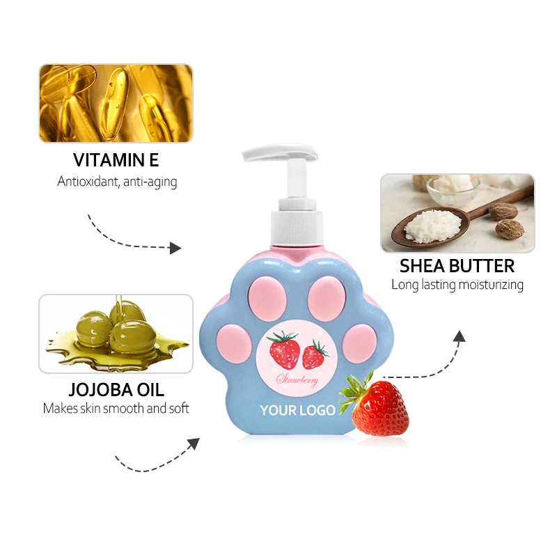 OEM /ODM Wholesale Body Lotion Cream Private Label Skin care Body Lotion with low price made in china