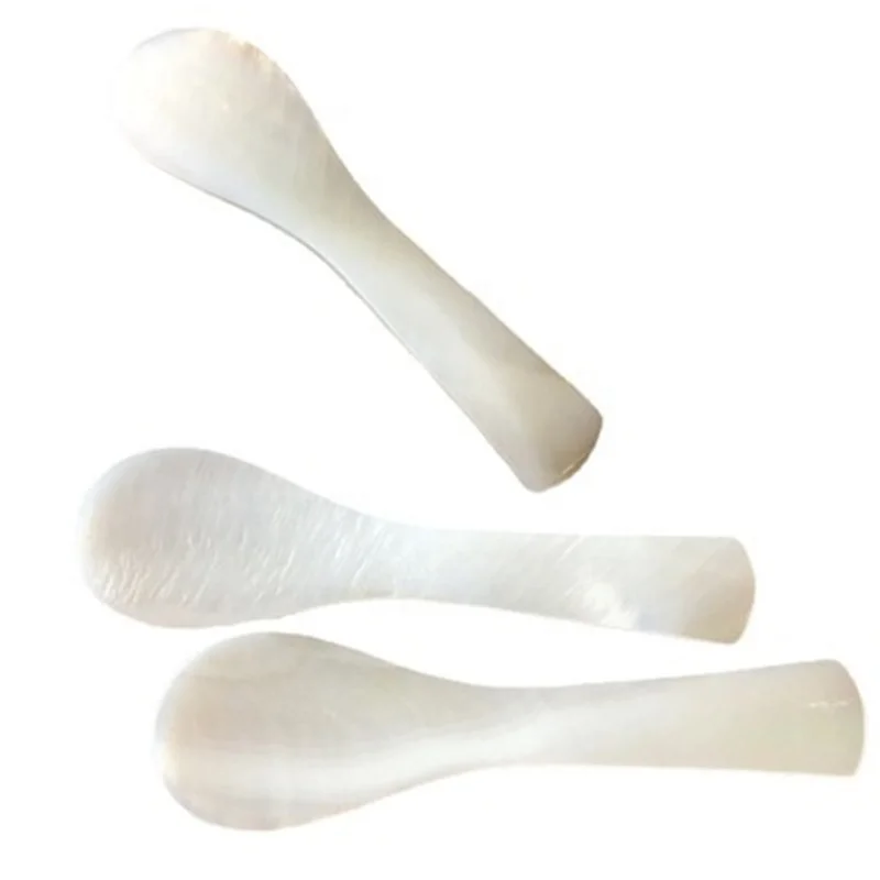 Luxury restaurant hotel dinner mother of pearl spoon shell caviar spoon Wholesale Exquisite Nacre Mother Of Pearl Caviar Spoon F