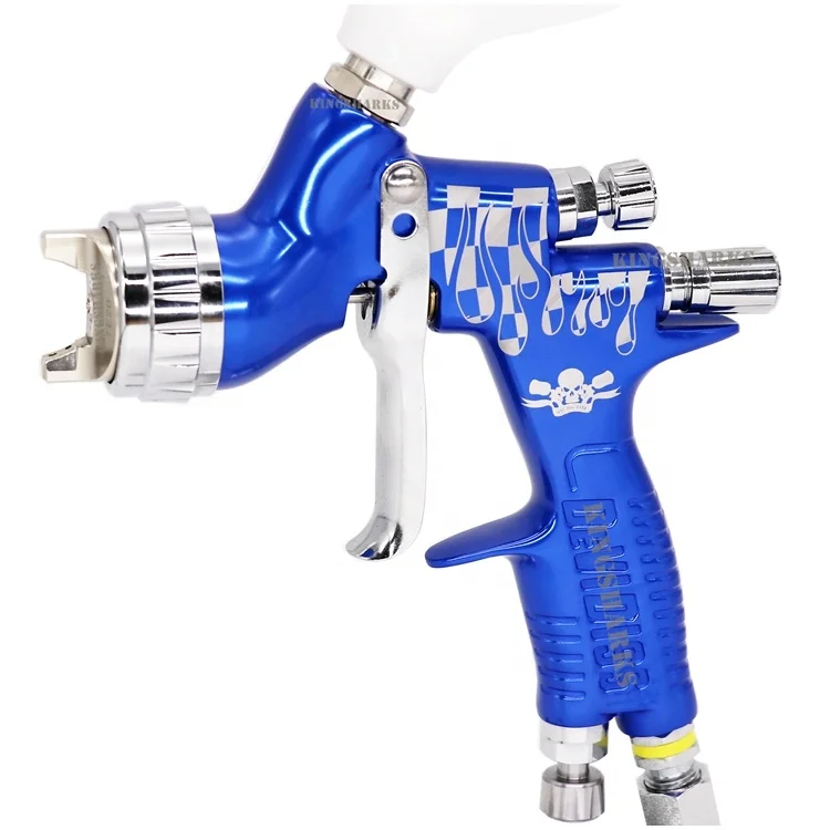 Rose design Personalized cool HVLP professional professional car paint gun automobile car refinish coatings spray gun