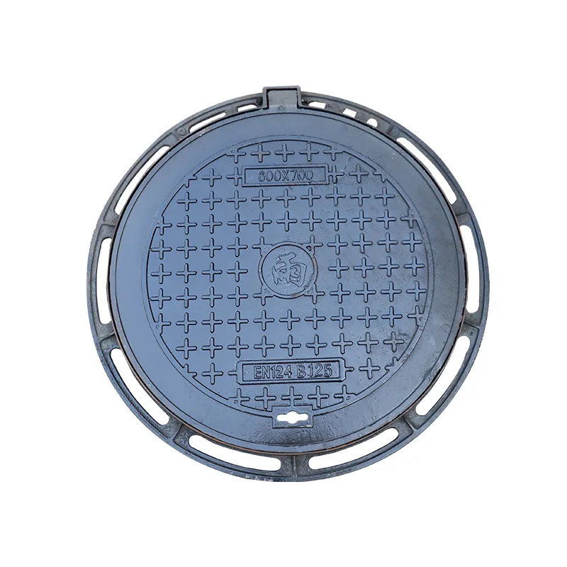 High Strength Drainage Sewer Cover C250 D400 Casting Foundry Ductile Iron Manhole Cover China Factory